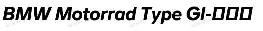 BMW Motorrad Type Gl字体转换 BMW Motorrad Type Gl字体转换